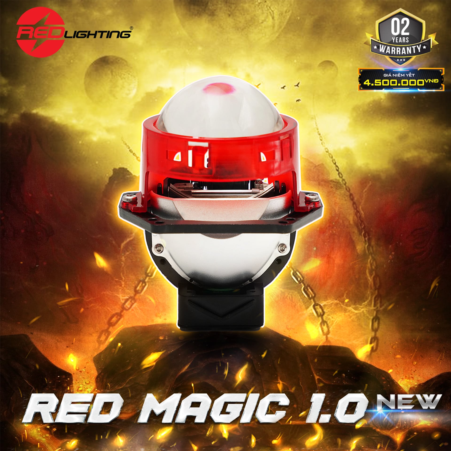 BI LED RED MAGIC 1.0 NEW